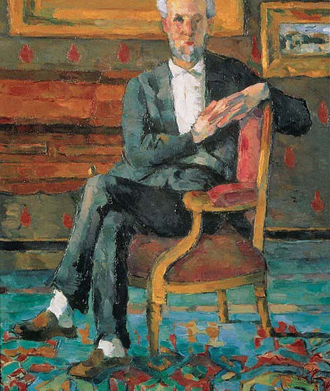 Paul Cezanne Victor Chocquet Seated